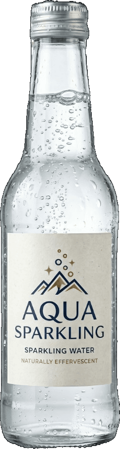 Sparkling water bottle